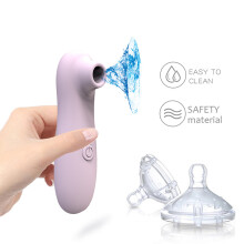 Klitoris Sucker Massager Wasserdicht, 10 Modi, 12,33,83,7 cm
