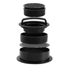 3 in 1 Hamburger Press Burger Patty Maker for Consistent Thickness and Easy Grilling
