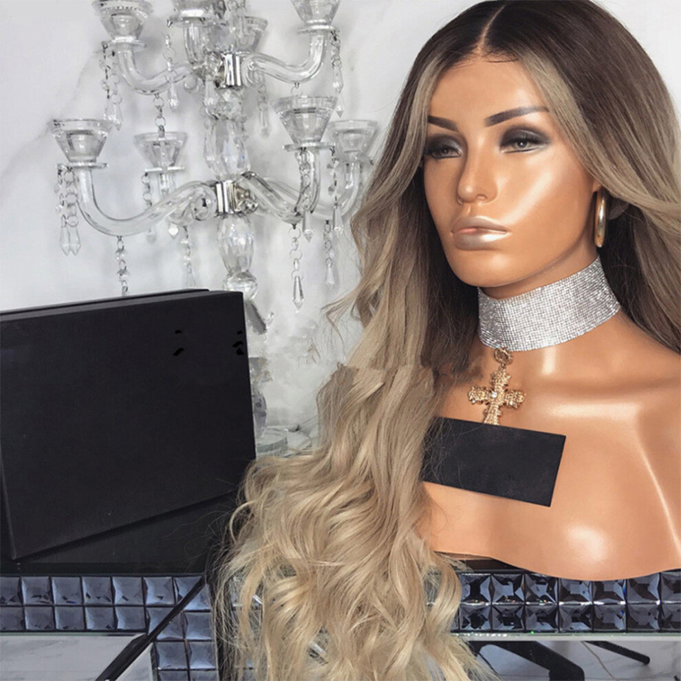 Natural Long Wavy Lace Front Heat-Resistant Cosplay Wig 70CM