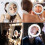 10X Magnifying Makeup Mirror with LED Light, 7" Adjustable Rotating Cosmetic Mirror 6