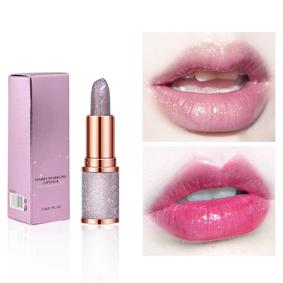 Glitter Star Lipstick 25.9g Moisturizing Waterproof Long Lasting Makeup