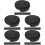 5Rolls Black Elastic Knit Strap for Clothes and Bag Accessories 5