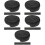 5Rolls Black Elastic Knit Strap for Clothes and Bag Accessories 6