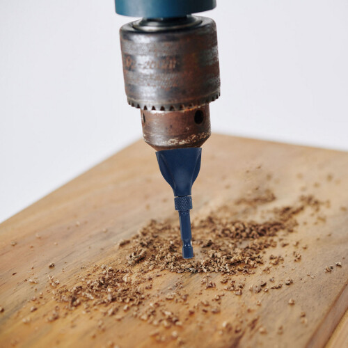 Blue Alloy Deburring Tool for Metal Chamfering Home Use Durable 2