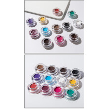 12-Farben Augenbrauenfarbe Creme 3g Wasserdicht Schnell Trocknendes Gel