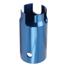 Mercedes Benz Ignition Lock Sleeve in Blue Aluminum Alloy for Auto Maintenance