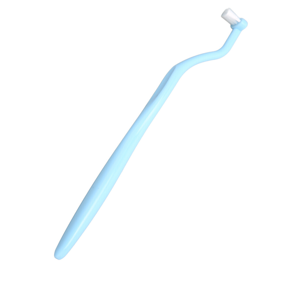 Portable Interdental Brush for Braces Soft Head Oral Hygiene Blue