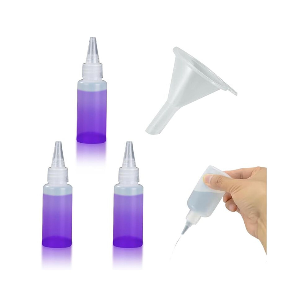 Applicator Bottle 1Oz/30Ml Needle Tip Squeeze Bottle Precision Applicator Bottle With Funnel For Project Diy Tauoh
