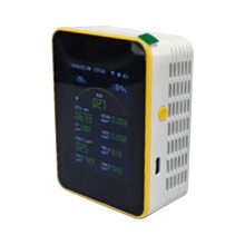 Tuya WiFi 15in1 Air Quality Detector Household Portable PM0.3 PM1.0 PM2.5 PM10 CO CO2 TVOC HCHO Tester Clock