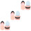 75St Make-Up Puff Voor Vrouwen Multi Poeder En Foundation 4