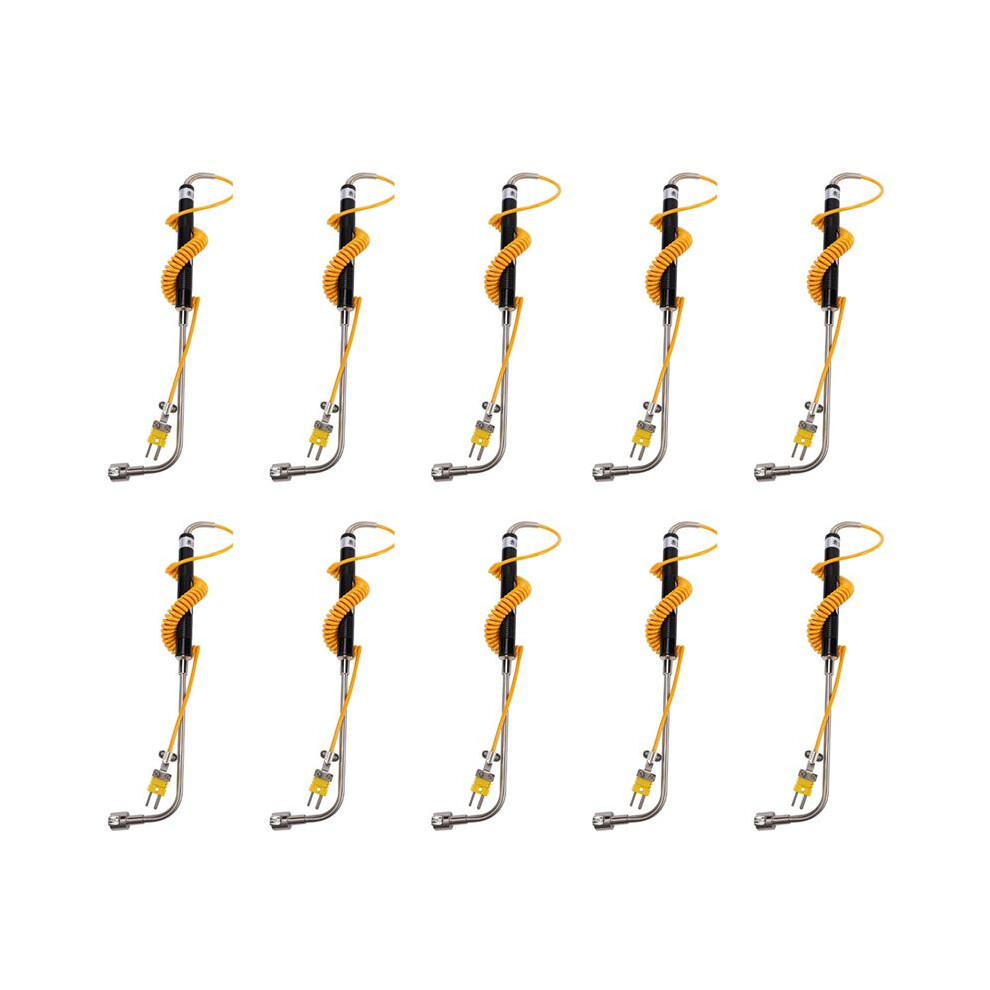 10X Nr-81533B K Type Sensor Right Angle Surface Temperature Probe High Temperature Thermocouple -50 To 500 4711301395776