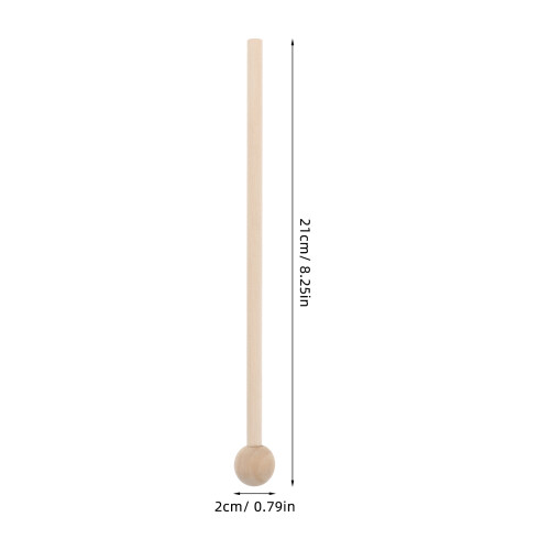 2Paren Lichtgewicht Beige Drumsticks Voor Diverse Drum Soorten 1