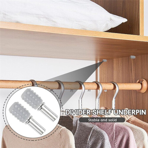 Shelf Support Peg,Support Cabinet Shelf Pins,Clear Plastic Replacement Peg Cabinet Shelf Supports Pins for Kitchen 50Pcs 2