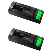 2X Digital Display Battery Voltage Internal Resistance Tester 0-999MΩ Universal 18650 Lithium Battery AA Detection