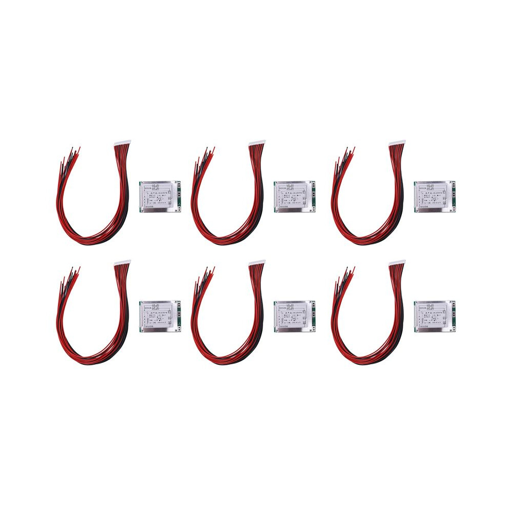6X 16S 60V 35A Li-Ion Lithium 18650 Battery Bms Pcb Protection Board With Ups Inverter 4713344088592