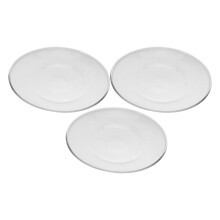 3St Draagbare Wax Smelt Schotel - Warmhoudplaat Van Borosilicaat