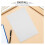 100Pièces Papier Double Face Pour Stickers Album Réutilisable 4