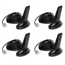 4X Fin Dual Band VHF UHF Antenna for QYT TYT Car Mobile Radio