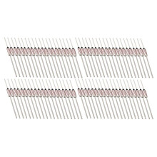 80 Pcs RY Series Metal 192 Celsius 250V 10A Cutoffs Thermal Fuse