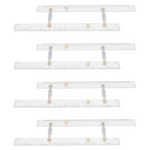 4X Righello Marino Righello Parallelo Carte Nautiche Righello Parallelo Punti di Mappatura Per Tirare Il Righello Parallelo 450 MM