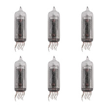 6Pcs New IN14 Glow Tube for Glow Clock Nixie Digital LED Clock Tube