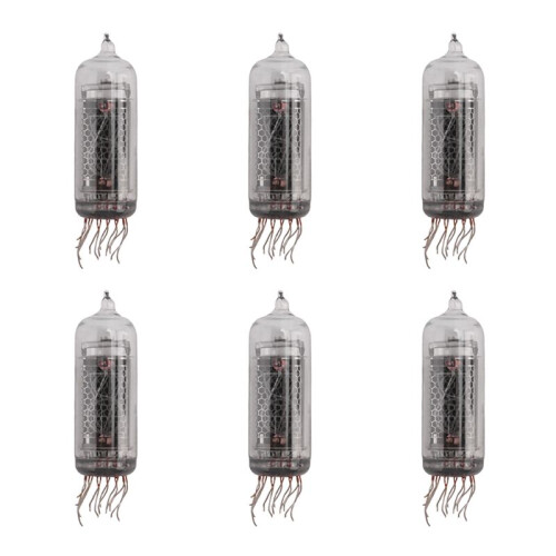 6St Nytt IN14 Glödrör för Glödklocka Nixie Digital LED-Klockrör