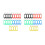 40 x Plastic Key Tag Identification Label 1