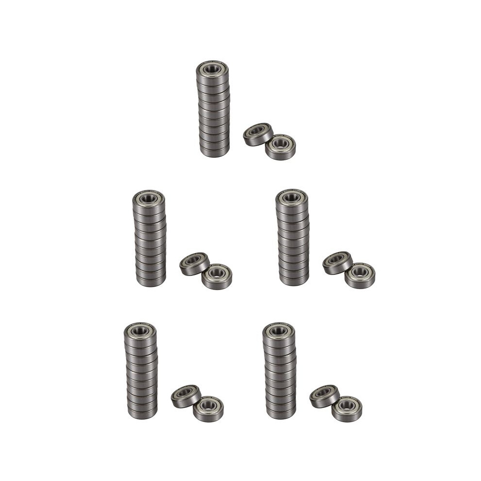 60 Pcs 608Z 22Mm X 8Mm X 7Mm Single Row Deep Bearing 6032530978485