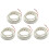 5X 1M 60-3528 SMD Waterproof Light Strip LED DC12V (Blu) 1
