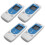 4X USB Temperature Humidity Data Logger Reusable RH TEMP Data Logger Recorder Humiture Recording Meter 1