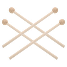 2Paren Lichtgewicht Beige Drumsticks Voor Diverse Drum Soorten