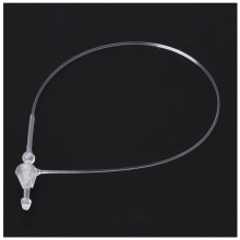 2500 Pieces Blanc Fermoir A Cliquet Goupille Boucle Etiquette de Prix Attache 5 pouce 130mm