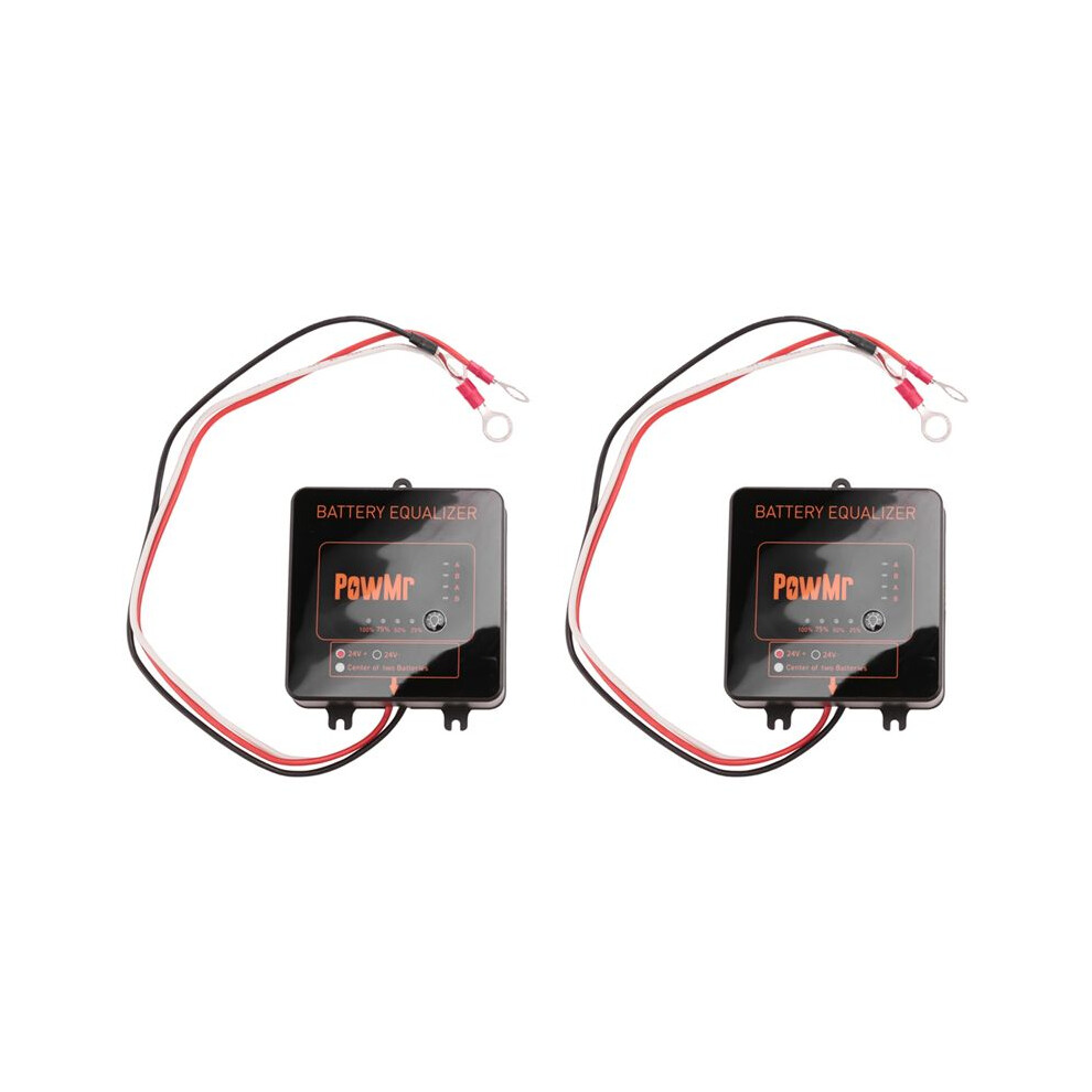 Photos - Other Network Equipment 2X Battery Balancer for 2 x 12V Lead Acid Battery Bank System Nx12V Battery Equalizer
