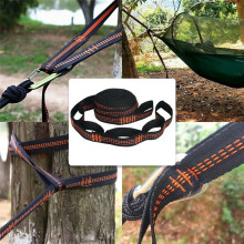 4Pcs Hammock Straps Special Reinforced Polyester Straps 5 Ring High Load-Bearing Outdoor Camping Hammock Straps