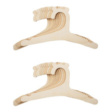 20 Pezzi Appendiabiti Creativo per Bambini Appendiabiti Nel Legno per Bambini Home Girls Princess Room Nursery Decor per Kids Present