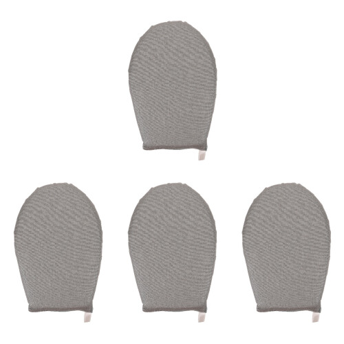 4St Compacte Antistoom Strijkhandschoenen Van Polyester En Grijs 1