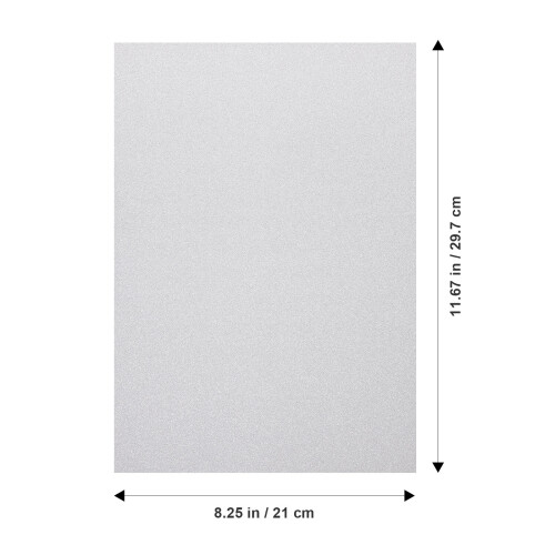 Papier Cartonné Argenté Pour DIY 1