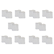 20 Pack Organic Reusable Cold Coffee Brew Filters Bag,12 Inch Wine Brewing Filters Eco-Friendly Mesh Cotton Filter