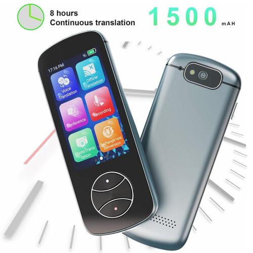 Language Translator Device No WiFi Needed, Instant Two Way Language Translator with 137+ Languages 2