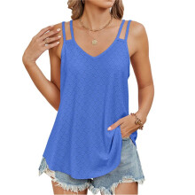 Casual Spaghettiband Cami Fancy Blauw M
