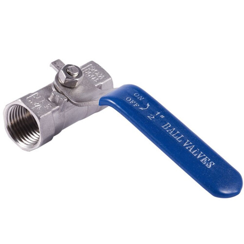 4X 1/2 inch Stainless Steel Internal Thread Lever Handle  Valve 2