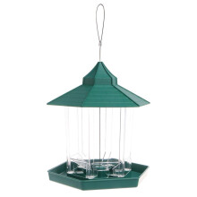 Waterproof Hanging Bird Feeder with Gazebo Design for Garden and Backyard Wild Birds
