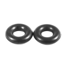 150 Pcs 2.5mm x 6.5mm x 2mm Rubber O Rings for Wacky Worm Fishing