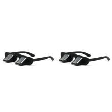2X Klätterklättring Klara Prisma Glasögon Glasögon Hög Transparent Bekväm Optisk Refractive Lättvikt Belay Style:B