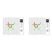 2X 14-in-1 Gomoku Go Electronic Board Game Tabletop AI Battle Training Thinking Puzzle Game Toy for Kids Adult
