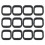 60Pcs String Trimmer Air Filter Kit for  TH23D TH26D TH23 TH26 TJ27 Trimmer Engine Replacement for 11010-2530 3