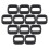 60Pcs String Trimmer Air Filter Kit for  TH23D TH26D TH23 TH26 TJ27 Trimmer Engine Replacement for 11010-2530 4