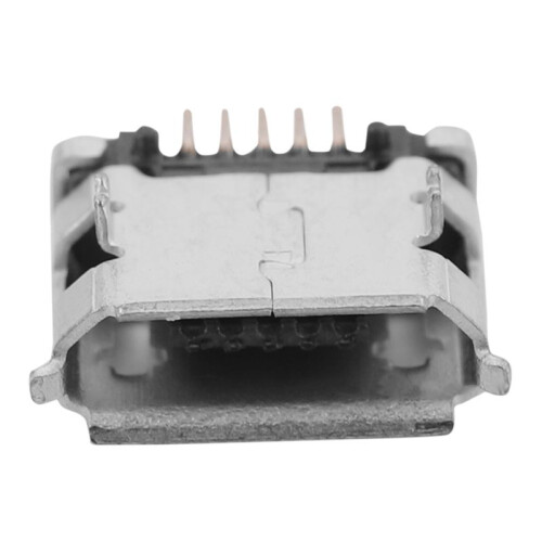 240Pcs Micro-USB Type B Female 5 Pin SMT Placement SMD DIP Socket Connector 2