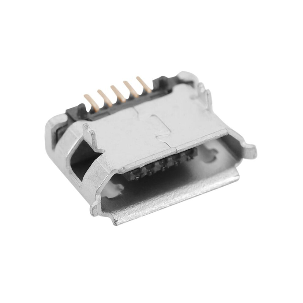 240Pcs Micro-Usb Type B Female 5 Pin Smt Placement Smd Dip Socket Connector Light 4712635810447