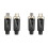2X UHF Wireless Microphone System Wireless Transmitter Receiver XLR Mic Converter Adapter for Condenser Dynamic Mic 1